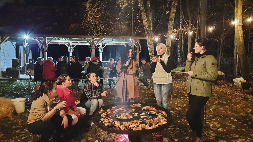 Imprezy integracyjne grill ognisko Zagroda Mustang Werynia Rzeszów Dzikowiec Kolbuszowa